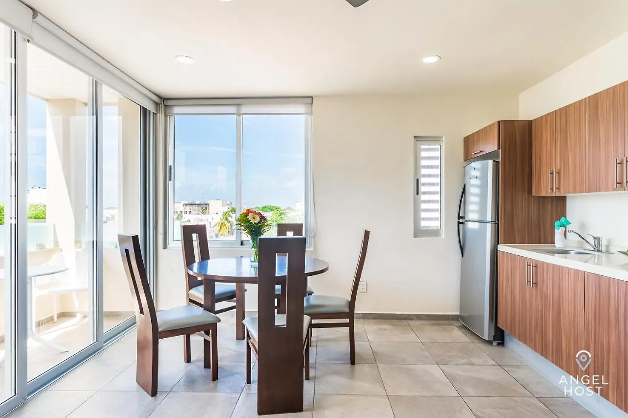Playa 4020 Apartments With Rooftop Pool Near 5Th And Beach Playa del Carmen 0*,