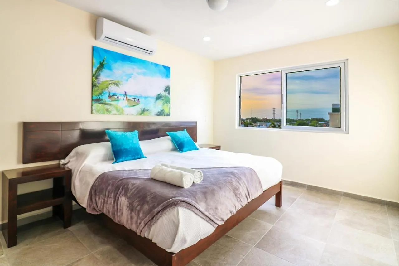 Playa 4020 Apartments With Rooftop Pool Near 5Th And Beach Playa del Carmen 0*,