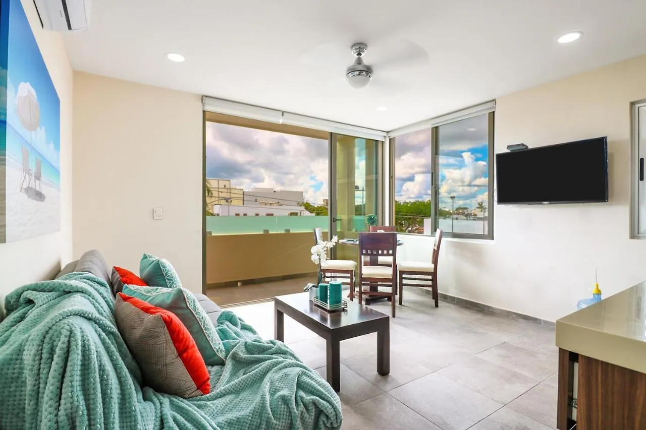 Playa 4020 Apartments With Rooftop Pool Near 5Th And Beach Playa del Carmen