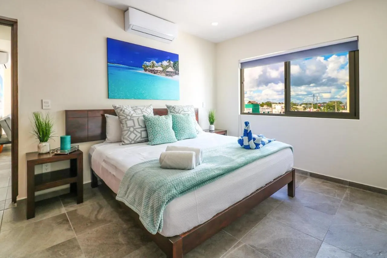Playa 4020 Apartments With Rooftop Pool Near 5Th And Beach Πλάγια Ντελ Κάρμεν